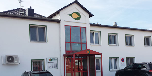 Bürogebäude der ABIKW in Greppin, Sitz des Kundenbüros Greppin